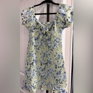 Floral Smocked Women Dress
